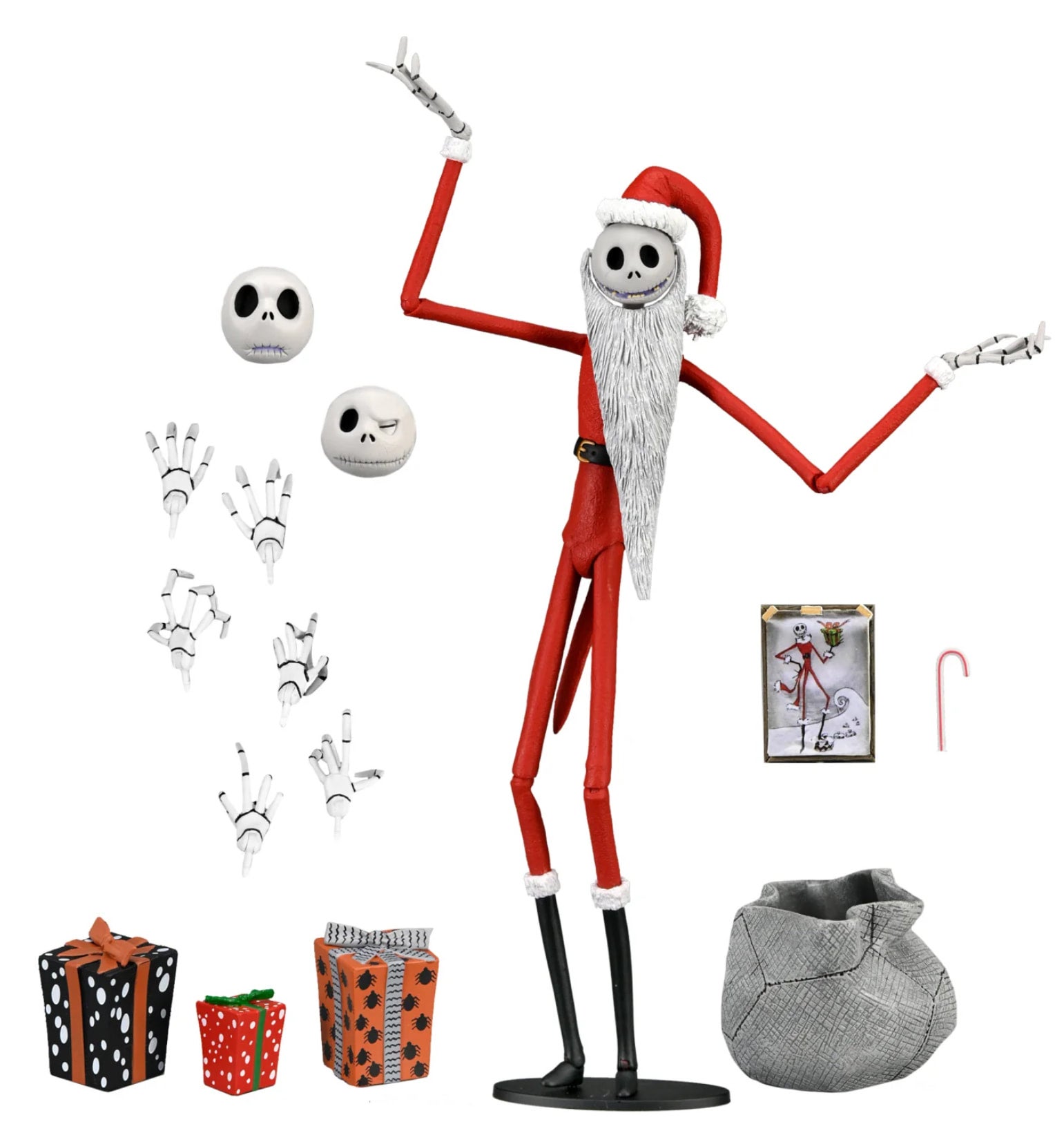 The Nightmare Before Christmas Santa Jack Neca | Mikes Monsters